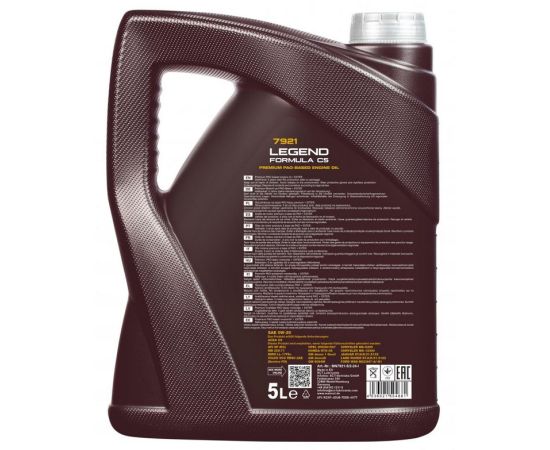 0W20 LEGEND FORMULA 5 LTR, 2 image